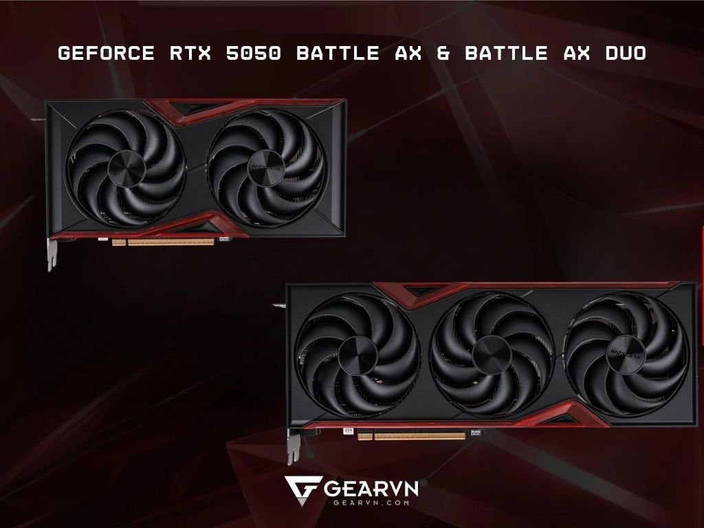 COLORFUL Geforce RTX 5050 Battle AX và Battle AX DUO - GEARVN