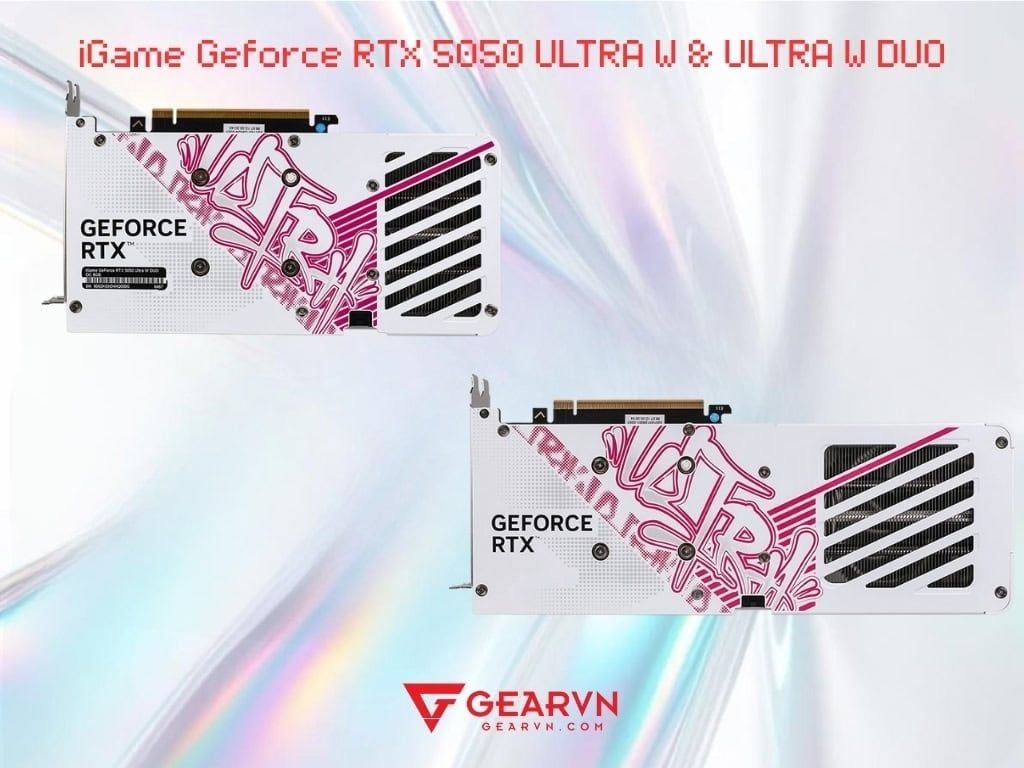 iGame Geforce RTX 5050 ULTRA W và ULTRA W DUO - GEARVN