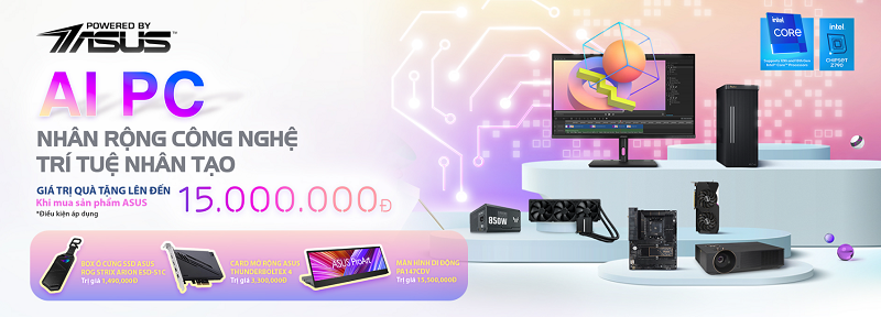 AI PC – NHÂN RỘNG CÔNG NGHỆ TRÍ TUỆ NHÂN TẠO