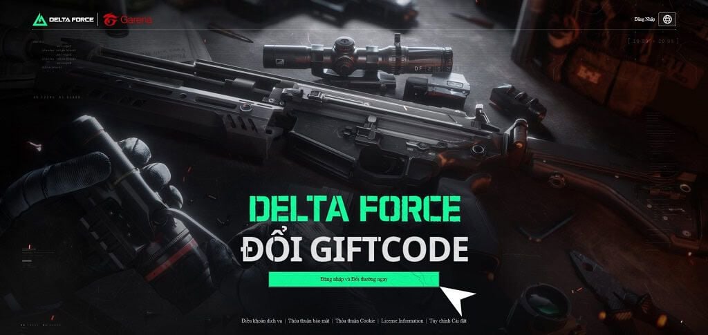 Cách nhập code game Delta Force - GEARVN