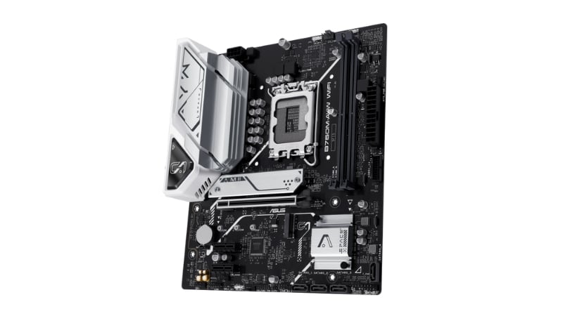 Tính năng M.2 Q-Latch, cho thấy cơ chế khóa SSD không cần ốc vít