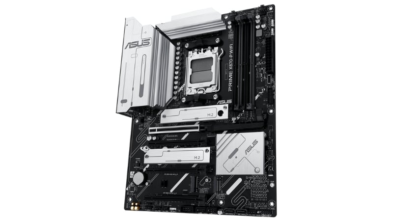 ASUS PRIME X870-P WIFI-CSM với thiết kế tản nhiệt VRM và M.2 nổi bật