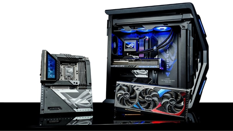 PC build bằng mainboard BTF