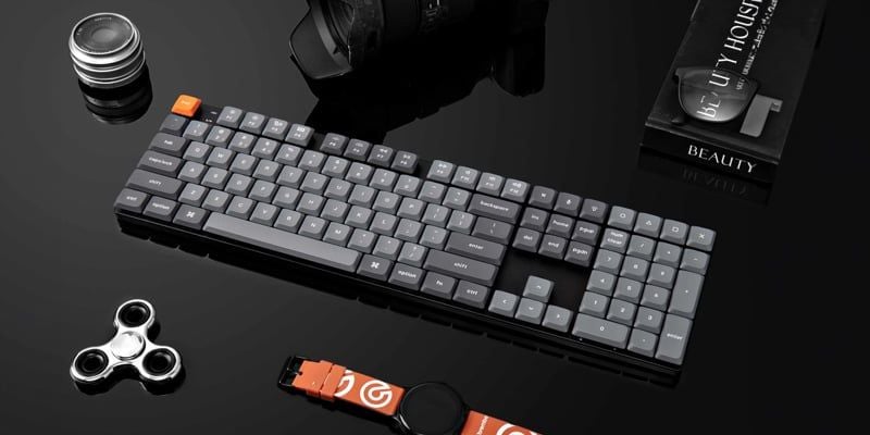 Bàn phím Keychron K5M-B3 Black Brown Switch