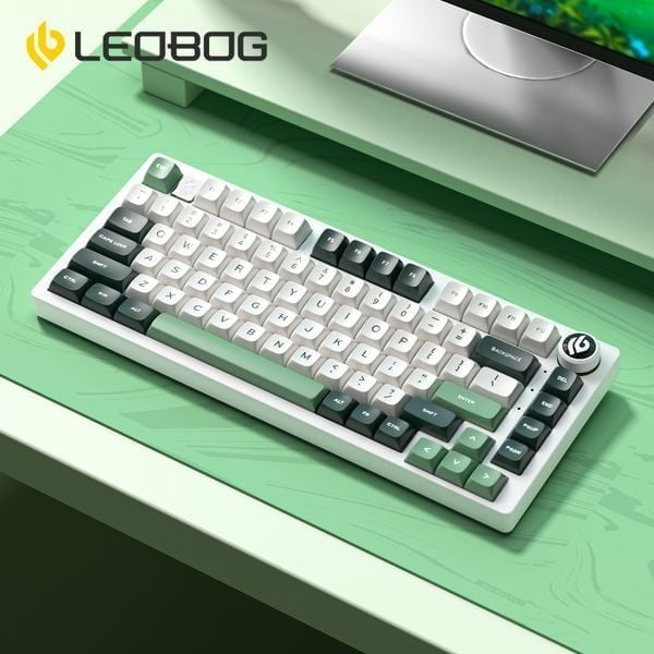 Bàn phím Leobog Hi75C PRO TM (Misty green/ Ice Vein switch) HI7507