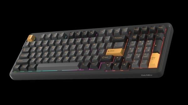 Bàn phím DareU Không dây EK98 Pro RGB Đen Dream Switch