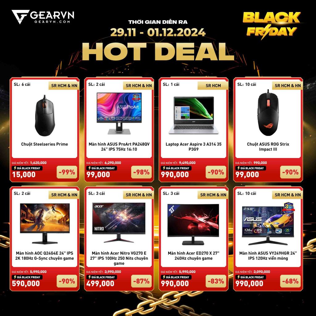 Black Friday GEARVN 2024