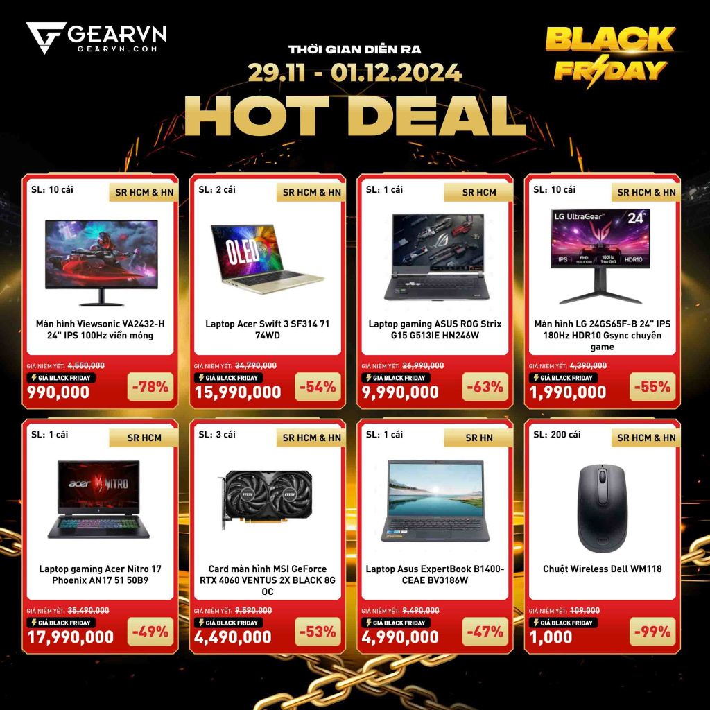 Black Friday GEARVN 2024