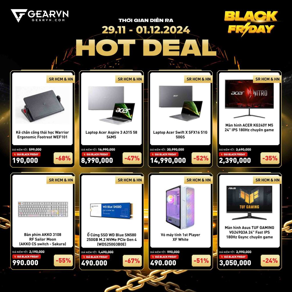 Black Friday GEARVN 2024