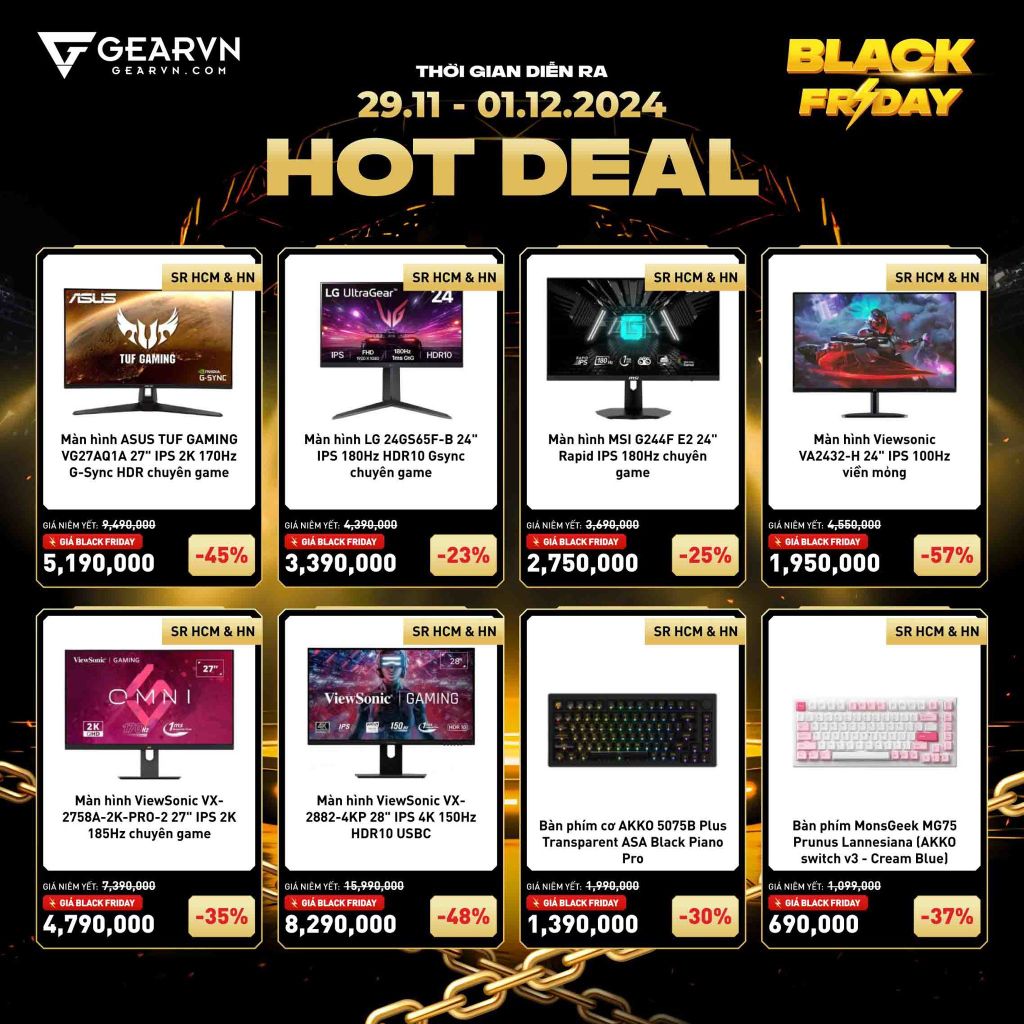 Black Friday GEARVN 2024