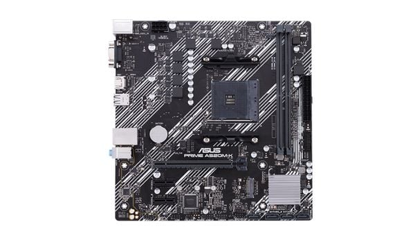 Khe cắm M.2 và các cổng kết nối I/O phía sau trên bo mạch chủ