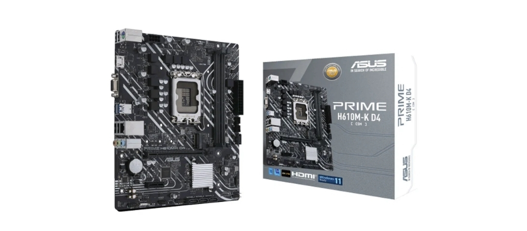 GEARVN - Bo mạch chủ ASUS PRIME H610M-K D4-CSM