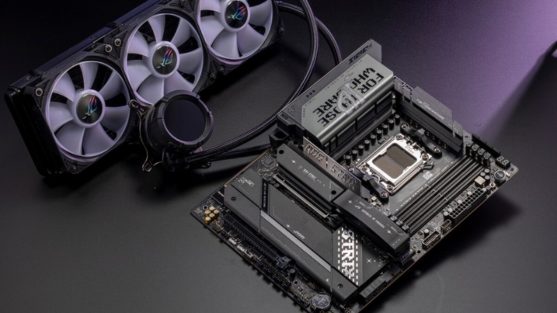 ROG STRIX X870E-E GAMING WIFI có bộ công cụ điều khiển thông minh