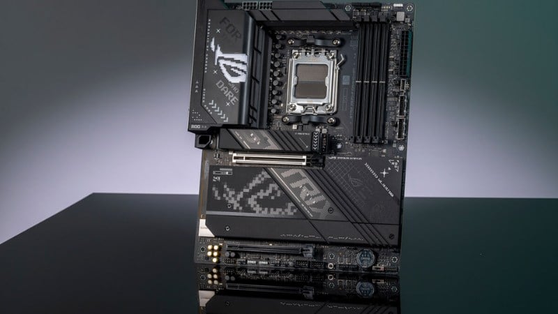 ASUS ROG STRIX X870-F GAMING WIFI có thiết kế tinh xảo