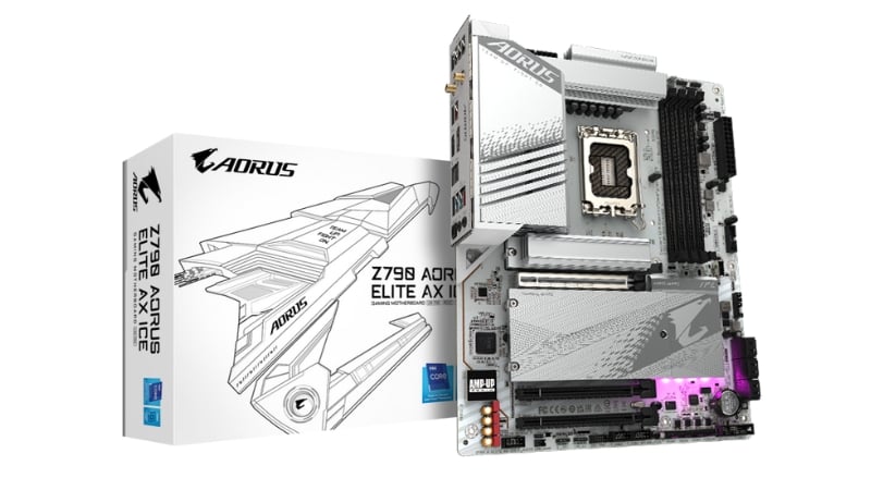 bo mạch chủ GIGABYTE Z790 AORUS ELITE AX ICE