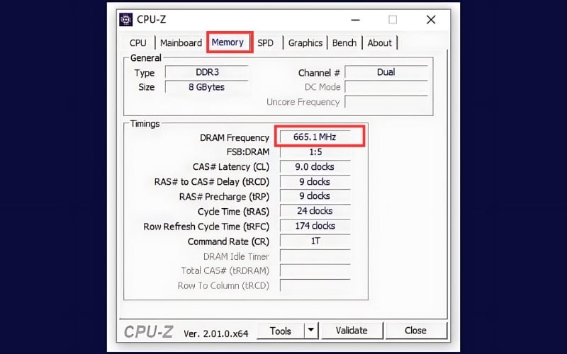 Sử dụng phần mềm CPU-Z
