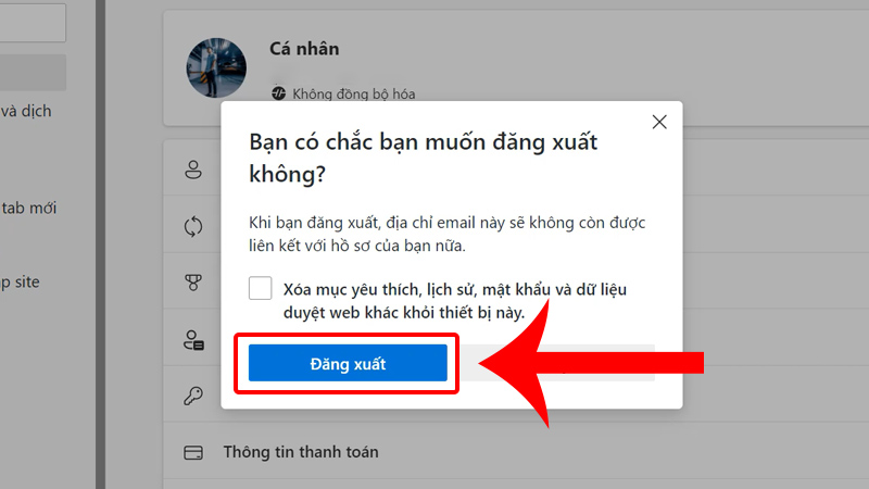 cách đăng xuất tài khoản google
