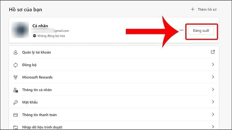 cách đăng xuất tài khoản google trên máy tính