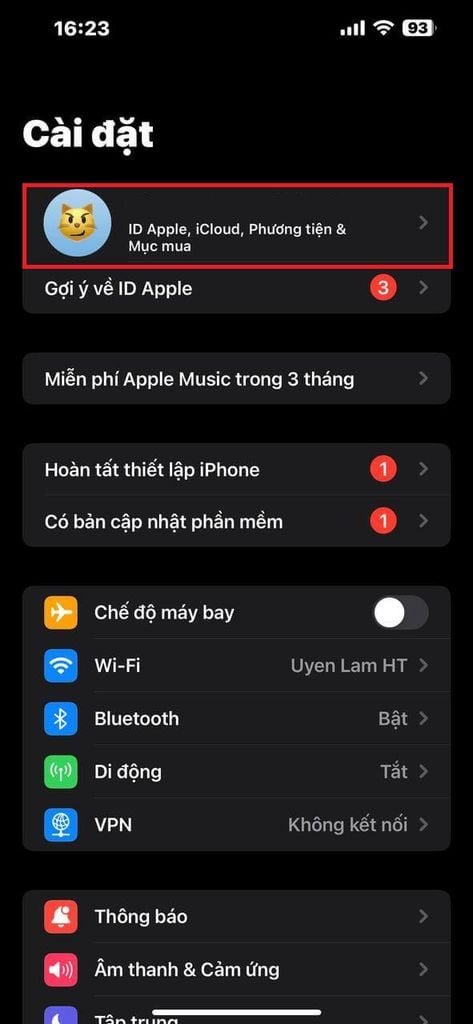 cách đổi mật khẩu iCloud