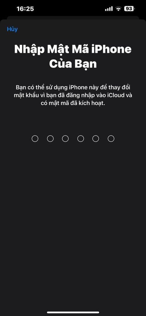 cách đổi mật khẩu iCloud