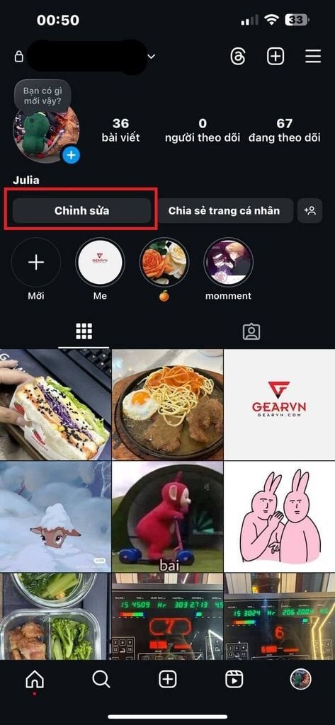 cách đổi tên Instagram