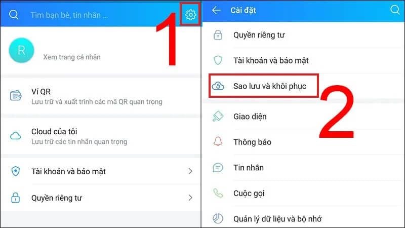 Cách đồng bộ tin nhắn Zalo