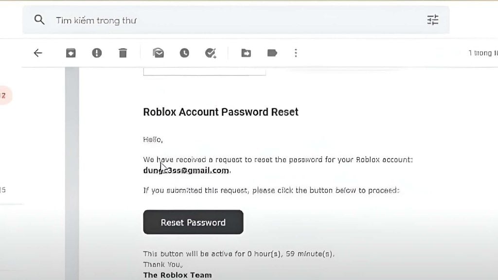 cách lấy lại acc Roblox