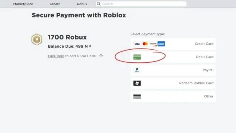 cách nạp robux