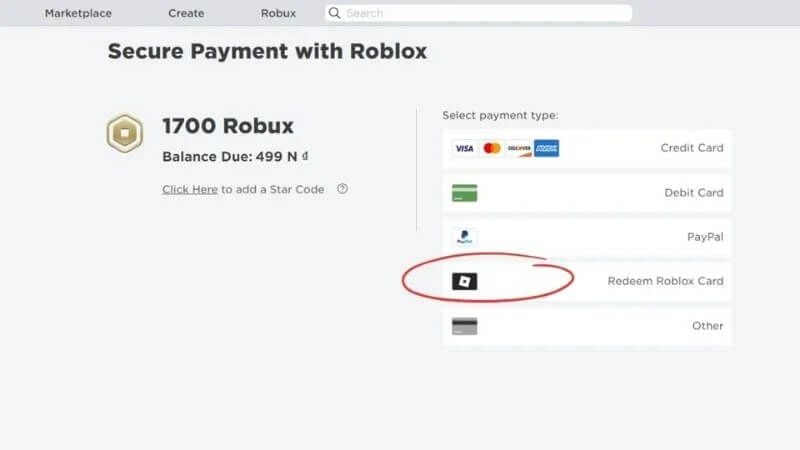 cách nạp robux