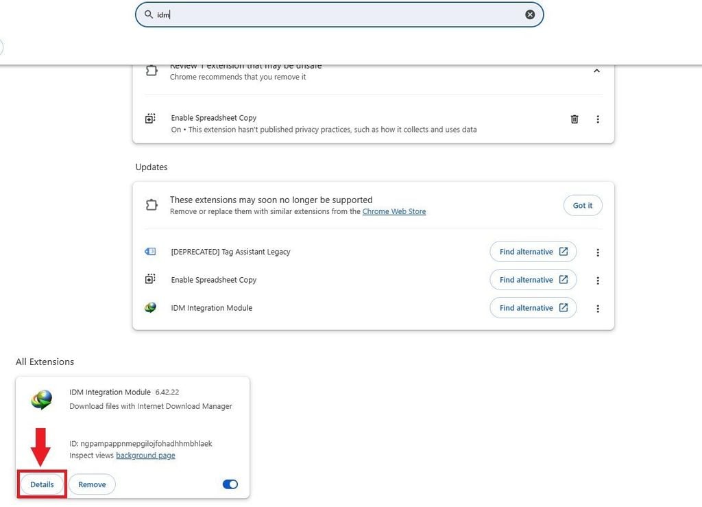 Cách thêm vào extension IDM vào trình duyệt - GEARVN