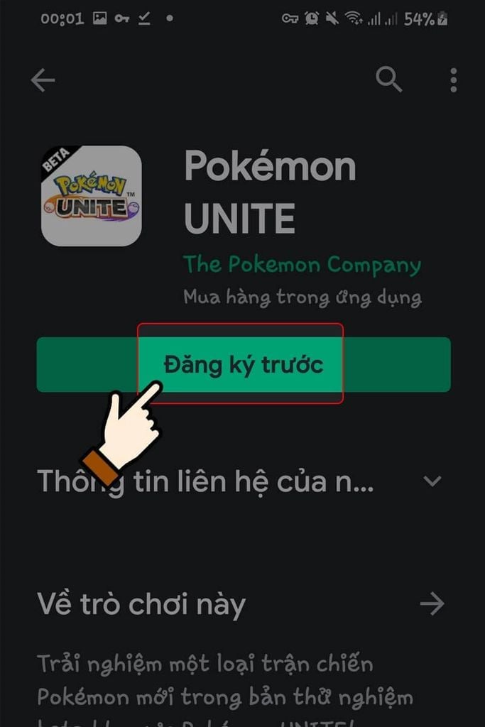 cách tải Pokemon Unite