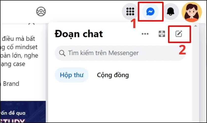 Cách tạo nhóm trên Messenger