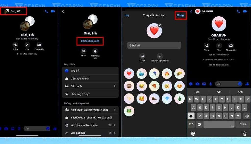 Cách tạo nhóm trên Messenger