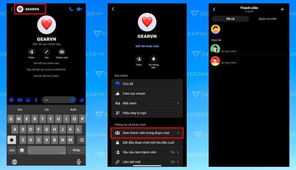 Cách tạo nhóm trên Messenger