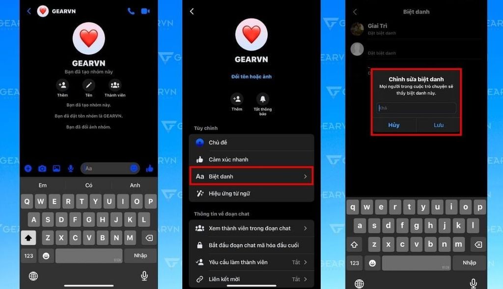 Cách tạo nhóm trên Messenger