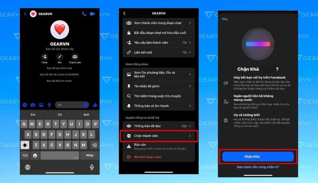 Cách tạo nhóm trên Messenger