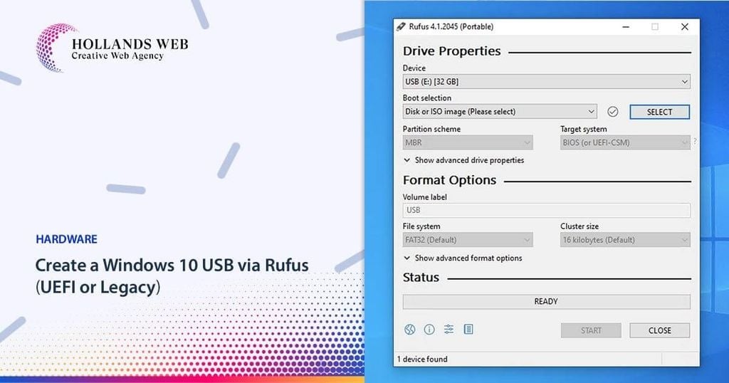 cách tạo USB Boot