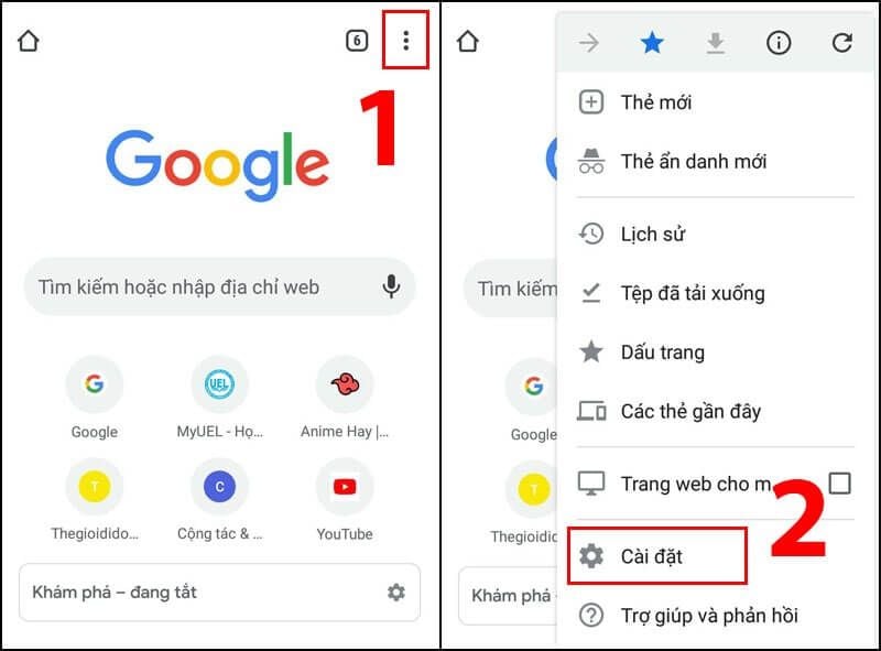 cách xem mật khẩu Google