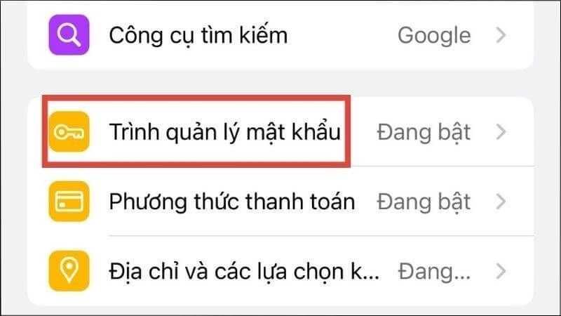 cách xem mật khẩu Google