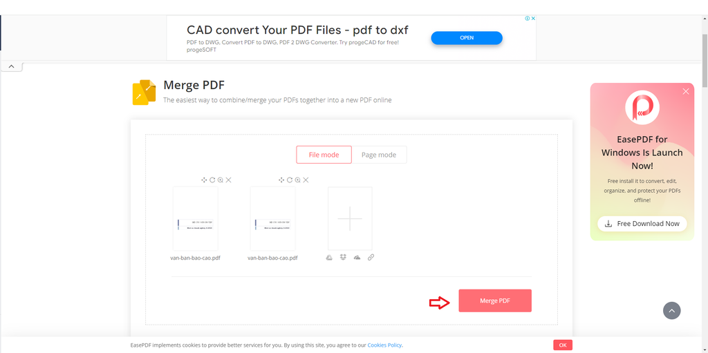 GEARVN - Cách ghép file pdf miễn phí hiệu quả