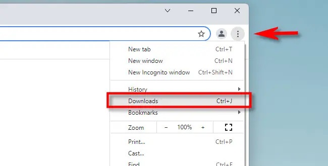 Hướng dẫn xem và xóa lịch sử Download Chrome - GEARVN