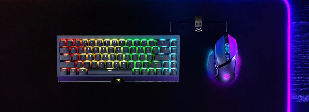 Chuột Razer Basilisk V3 Pro 35K Phantom Green Edition