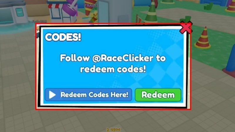 race clicker code