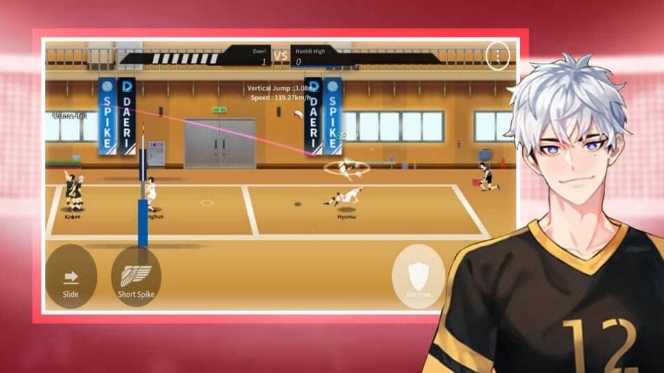 code the spike volleyball battle mới nhất