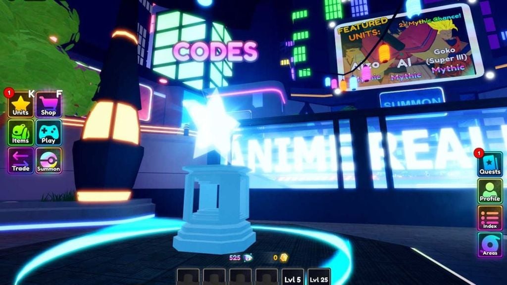 code Anime Realms