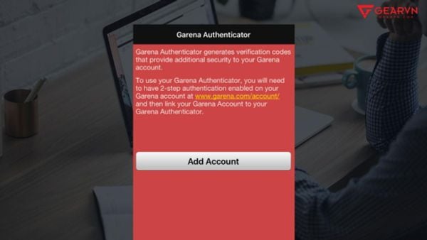 Đăng nhập tài khoản Garena bằng Garena Authenticator