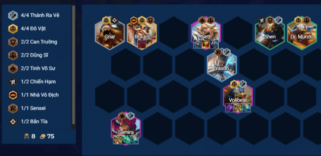 đội hình mạnh dtcl mới nhất