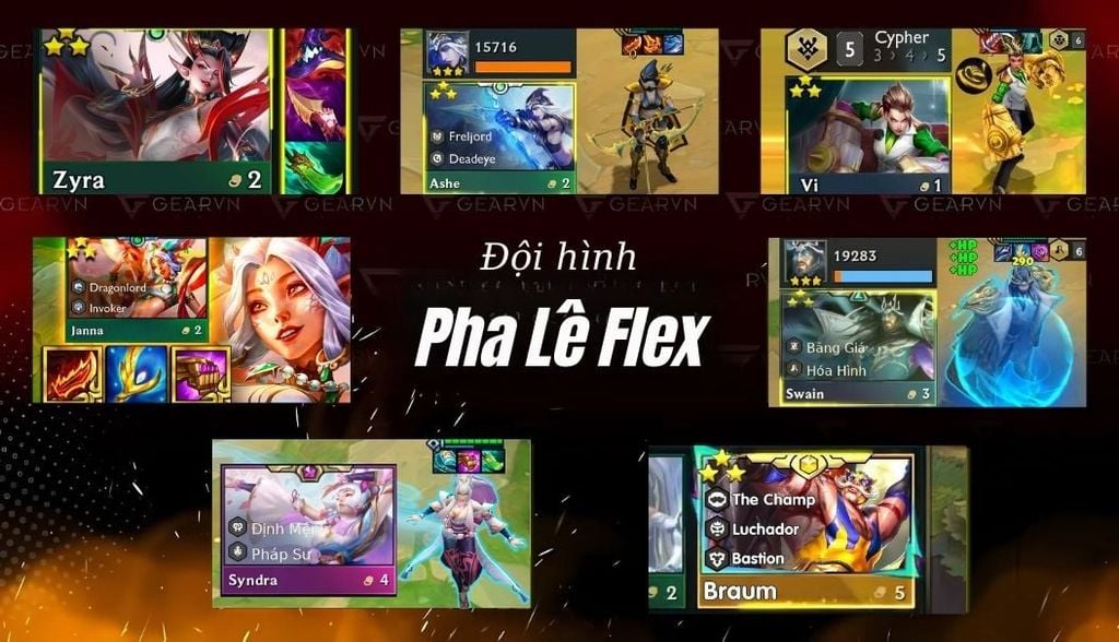 đội hình dtcl mùa mới