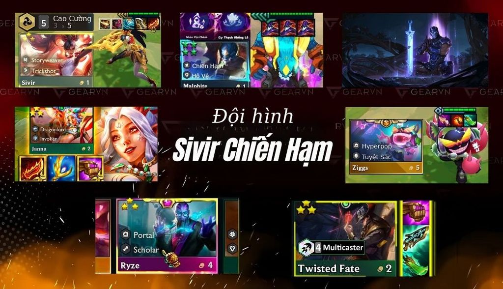 đội hình dtcl mùa mới