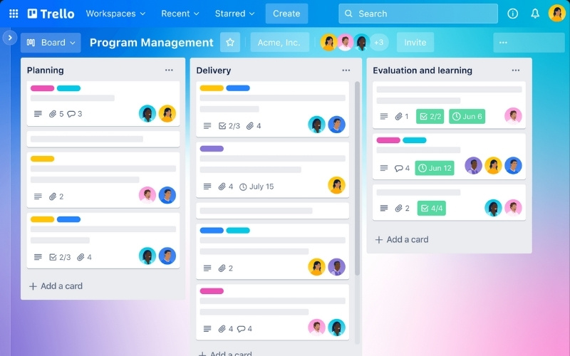 Quản lý các dự án nhóm chưa bao giờ dễ dàng hơn với Trello